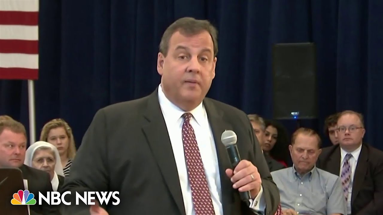 Chris Christie Makes 2024 GOP Presidential Bid Official - YouTube