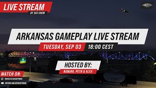 Arkansas DLC - First Gameplay Live Stream | SCS Software 🚛