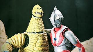 【コマ撮り】ウルトラマン VSレッドキング