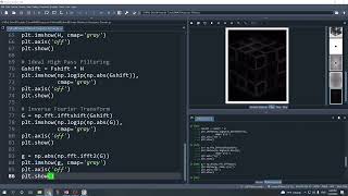 Python#6 Frequency Domain Filter: Ideal Low and High Pass Filter in Python