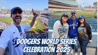 Dodgers World Series Celebration 2025 at Dodger Stadium