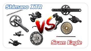 SHIMANO XTR vs SRAM EAGLE