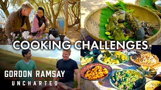 Season 1's Cooking Challenges! | Part One | Gordon Ramsay: Uncharted