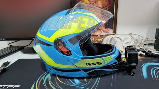 Studds Trooper D1 Helmet Review #studds #motovlog #helmet