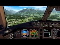 FSX Maxed Out | PMDG 777 | Approaching Innsbruck, RWY 08 FSX Maxed Out | PMDG 777 | Approaching Innsbruck, RWY 08