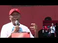 EFF Leader Julius Malema says Herman Mashaba “cant Speak and can't even think”