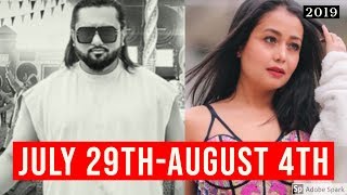 Top 10 Hindi/Indian Songs of The Week July 29th-August 4th 2019 | New Bollywood Songs Video 2019!