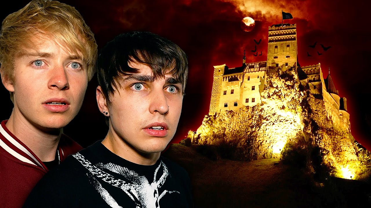 Our Horrifying Night at Haunted DRACULA'S CASTLE (Real Vampire)