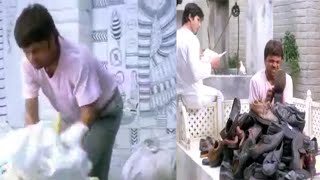 Chup Chup Ke Comedy Video | Rajpal Yadav shoes polishing funny video | Bollywood Hindi Comedy