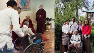 “Seeking Blessings for Pala 🙏 | Our Audience with H. H Sakya Gongma Rinpoche”#tibetanvlogger #love