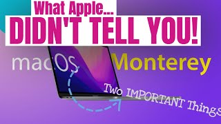 Two IMPORTANT things about macOS Monterey Beta that you Didn't know!