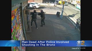 Man dead after police-involved shooting in the Bronx