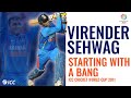 Virender Sehwag: Five matches, five first-ball boundaries | Cricket World Cup 2011