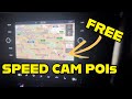 How to get SPEED CAMERA LOCATIONS on your in-car Maps IN 60 SECONDS