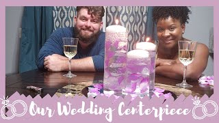 How to DIY Wedding Center Piece | Floating Rose Petals Center Piece | Wedding Prep1👰🏾🤵 Series #2