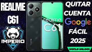 ✅ REALME C61 FRP | Eliminar cuenta Google Realme C61 | Cómo quitar FRP oc uenta Google Realme C61