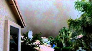 Massive Phoenix Dust Storm Haboob - July 5th, 2011 - Phoenix Arizona USA - High Def (HD)