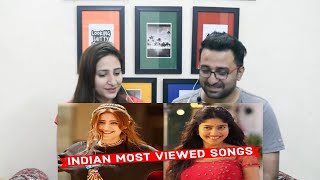 Pakistani Reacts to Top 50 Most Viewed Indian Songs on Youtube || Most Watched Indian Songs