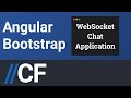 Angular - WebSocket - Chat Application Example with Bootstrap