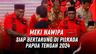 Resmi Didukung PDIP, Meki Nawipa: Kita Optimis Menang di Pilkada Papua Tengah 2024