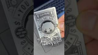 카카오뱅크 춘식이 메탈카드 언박싱! 한정판의 위엄🔥 | KakaoBank Limited Edition