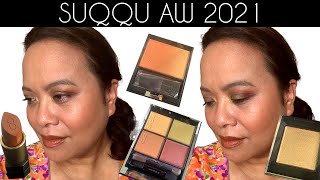 Suqqu Autumn Winter 2021 Color Collection | Exclusive PR look | First impressions | TRY ON