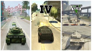 【GTA】歴代シリーズ　戦車 比較　グランドセフトオート