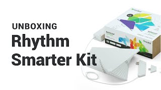 Unboxing Nanoleaf Light Panels Rhythm Smarter Kit | Nanoleaf