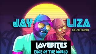 LOVEBITES - EDGE OF THE WORLD - Reaction!  - We were on the edge of our seats for this!