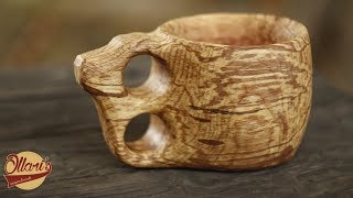 Carving a Wooden Cup