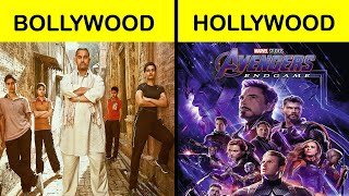 Bollywood vs Hollywood Comparison UNBIASED in Hindi 2021 | बॉलीवुड और हॉलीवुड #shorts #short