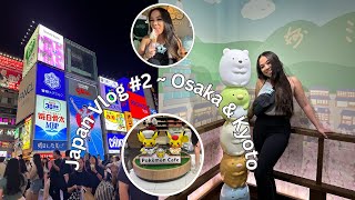 Japan Vlog #2 Osaka \u0026 Kyoto | Exclusive Sanrio/San-X Stores + Big Haul!