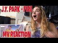 AKA REACTS! J.Y. PARK - FIRE (FEAT. CONAN O'BRIEN, STEVEN YEUN, & PARK JIMIN) MV Reaction