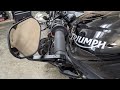 Motorcycle Bar End Mirrors Install & Review - Triumph Street Triple 675