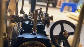 Drivers eye view of Wilesco D366 Steam Roller (owned by TheEveningStar92)