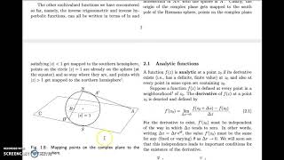 1.6 Riemann surfaces
