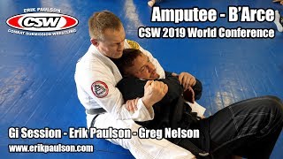 Amputee - B'Arce - Greg Nelson - CSW 2019 World Conference