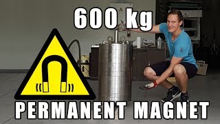 Massive 600 kg (1300 lbs) Neodymium Magnet [4k]