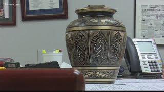 Bibb County coroner looking for owner of urn found in car