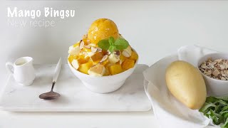 2021 NEW MANGO BINGSU | HOW TO MAKE MANGO BINGSU??? | MANGO FLAVORED KAKIGORI