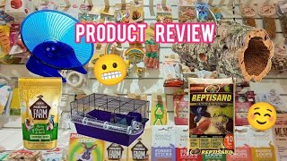 Reviewing Hamster Products in the Pet Shop // Good and Bad Hamster Care Supplies in Pet Shops 🐹