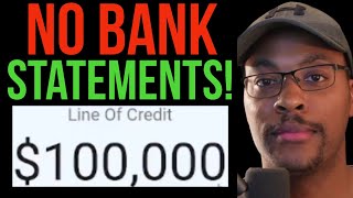 BREAKING! NEW A.I. Lender gives $100K Line of Credit Fast Approvals! No Bank Statements Required!