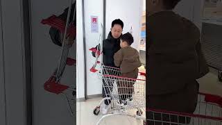 活了30年，原来购物车可以这样打开的！#Cute baby#Cute#呆萌小米宝#聪明宝宝#萌娃