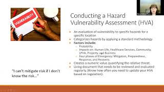 Emergency Preparedness Planning Session 3: Risk Management in Emergency Preparedness