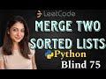 Leetcode 21. Merge Two Sorted Lists (Python)