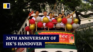 Free tram rides and discounted meals to celebrate the 26th anniversary of Hong Kong’s handover