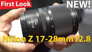 Nikon's new Nikkor Z 17-28mm F2.8 Lens! Hands-on!