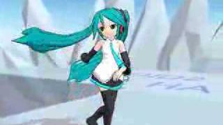 【MikuMikuDance】 ちびミクで物理演算テスト３（おわり）