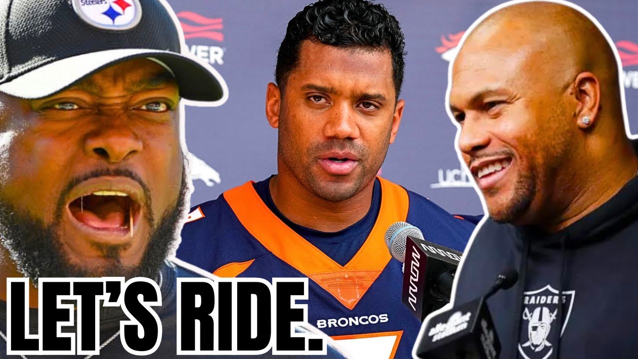 Raiders, Steelers May BATTLE For RUSSELL WILSON?! Vegas & Pittsburgh ...