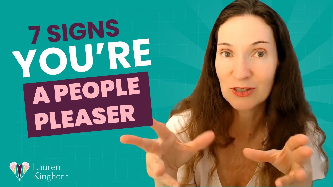 7 Signs You Re A People Pleaser Youtube
